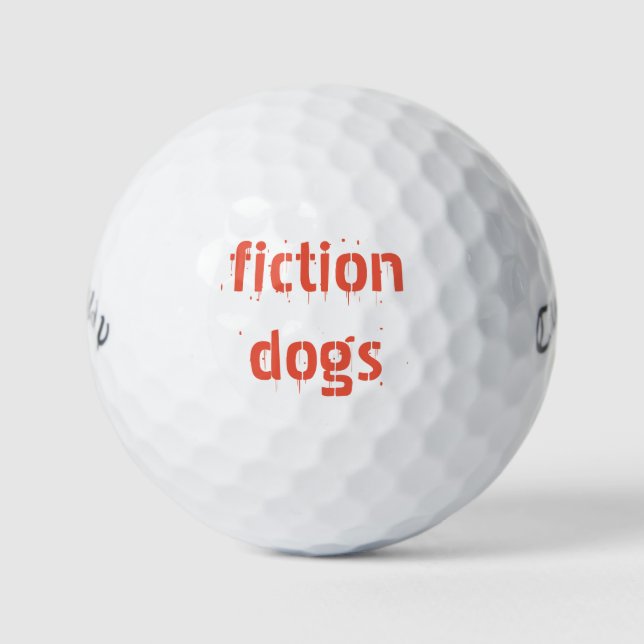 Pelotas De Golf perros ficticios (Anverso)