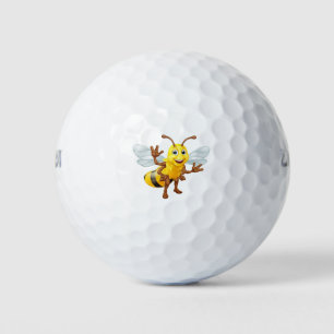 Pelotas De Golf Personaje de caricatura Bumble Honey Bee Bumblebee