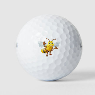 Pelotas De Golf Personaje de caricatura Bumble Honey Bee Bumblebee