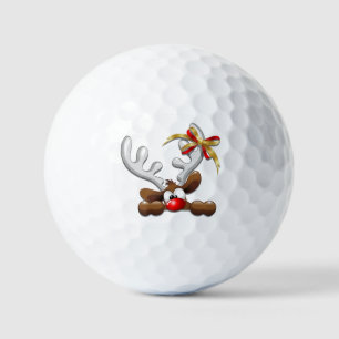 Pelotas De Golf Personaje de Navidades divertidos y desconcertados