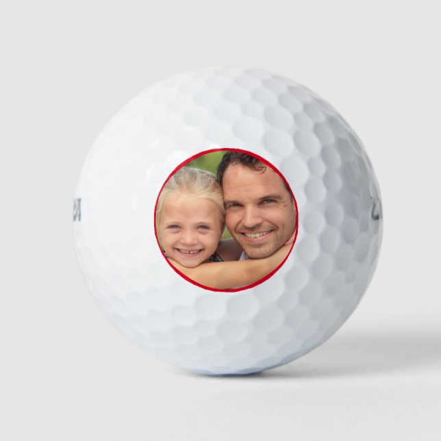 Pelotas De Golf personalisiert Foto (Anverso)