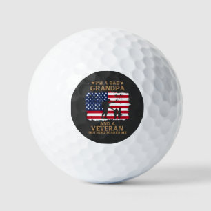 Pelotas De Golf Personaliza este diseño: Soy un abuelo papá