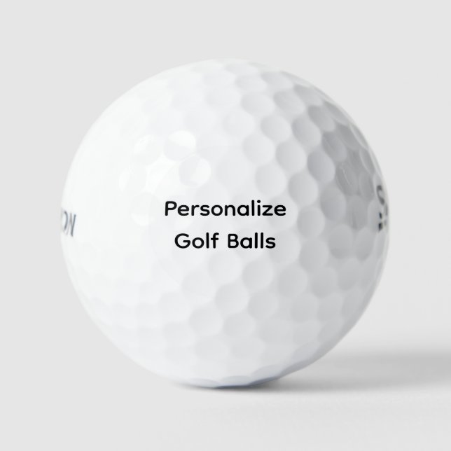 Pelotas De Golf Personaliza Srixon Soft Feel 13 (Anverso)