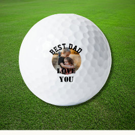 Pelotas De Golf Personalizable el Día del Mejor Padre Famoso Femen