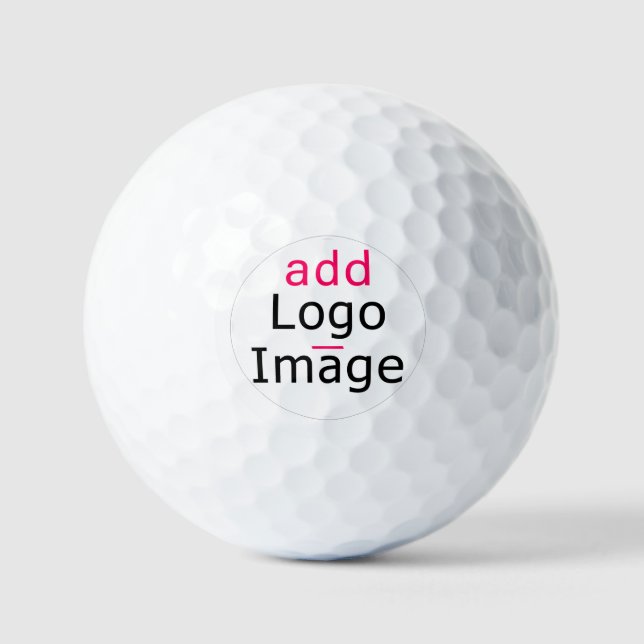 Pelotas De Golf Personalizable profesional moderno (Anverso)
