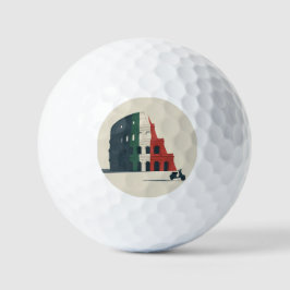 Pelotas de Golf Personalizadas Coliseo Inspiradas 