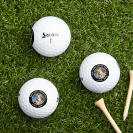 Pelotas de Golf Personalizadas con Foto de Mascota