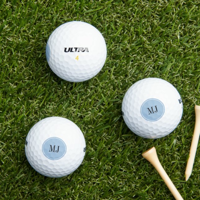 Pelotas de Golf Personalizadas con iniciales de no (Césped in situ)