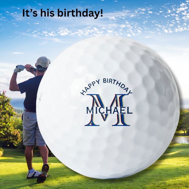 Pelotas de Golf Personalizadas con Monograma de No (Subido por el creador)