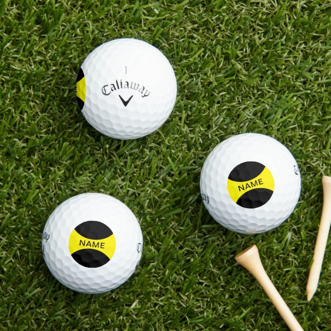 Pelotas de Golf Personalizadas con Nombre para un  (Césped in situ)