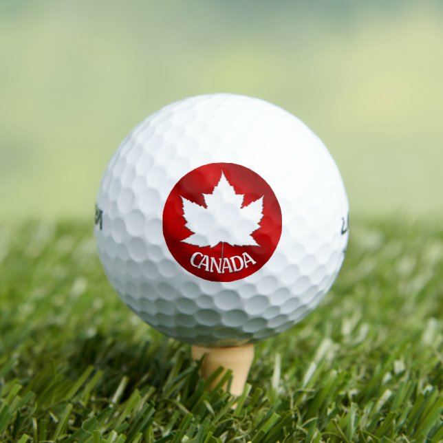 Pelotas de Golf Personalizadas de Canadá Regalos d (Camiseta in situ)