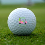 Pelotas de golf personalizadas de carrito de golf<br><div class="desc">¡Golpea los enlaces! Añade tu toque personalizado a estas pelotas de golf. Haga clic en "personalizar" para cambiar el tipo de letra, el tamaño de la imagen, etc. Trasladar este diseño a los productos de tu elección. Visita mi tienda de diseño, PreppyPrint.com, para coordinar artículos. Imagen de portada de rawpixel.com...</div>