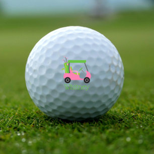 Pelotas de golf personalizadas de carrito de golf 