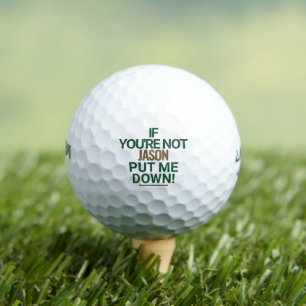 Pelotas de Golf Personalizadas Divertidas