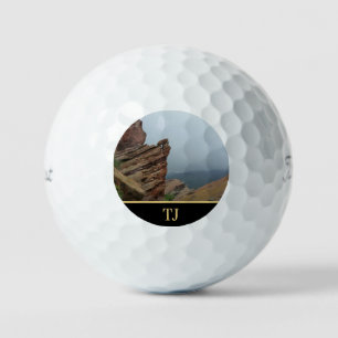 Pelotas de Golf Personalizadas Escénicas "Red Rock