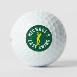 Pelotas de Golf Personalizadas para Despedida de S