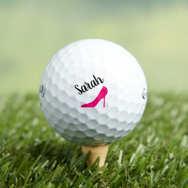 Pelotas de golf personalizadas para mujeres Callaw (Camiseta in situ)