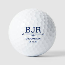 Pelotas de Golf Personalizadas para Padrinos de Bo
