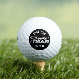 Pelotas de Golf Personalizadas para Padrinos Moder