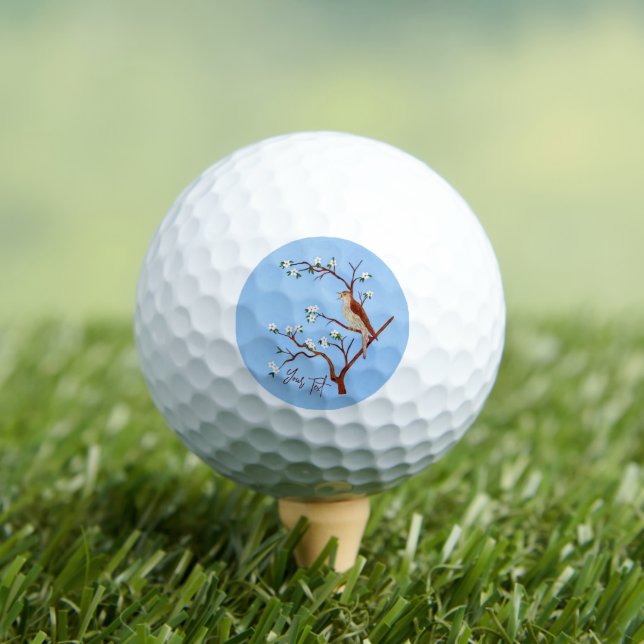 Pelotas de Golf Personalizadas Ruiseñor (Camiseta in situ)