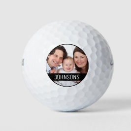 Pelotas De Golf Personalizado 1 familia de fotos Añadir nombre