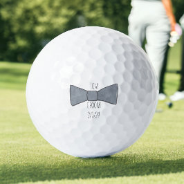 Pelotas De Golf Personalizado Boda Groom