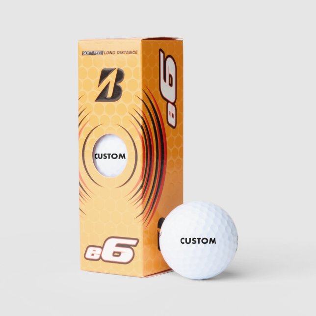 Pelotas De Golf Personalizado Bridgestone e6 personalizado (Embalaje)