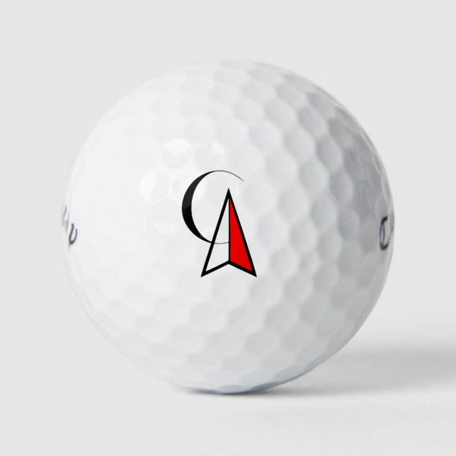 Pelotas De Golf Personalizado Callaway Warbird Golf Ball (Anverso)