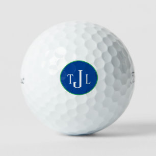 Pelotas De Golf Personalizado Clásico de la Marina Monográfica