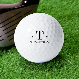 Pelotas De Golf Personalizado Crea Tu Propio Tema De Golf Monogram