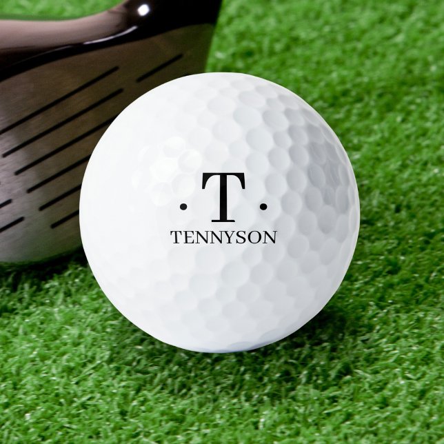 Pelotas De Golf Personalizado Crea Tu Propio Tema De Golf Monogram (Subido por el creador)