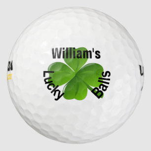 Pelotas De Golf Personalizado Cuatro Hojas De Atractivo Lucky