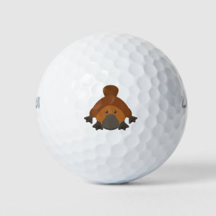 Pelotas De Golf Personalizado Cute Platypus