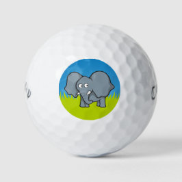Pelotas De Golf Personalizado de elefantes grises