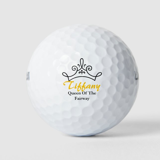 Pelotas De Golf Personalizado de Fairway Crown Golf Balls (Anverso)