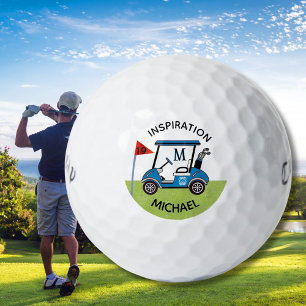 Pelotas De Golf Personalizado de huecos divertidos 19º carro perso
