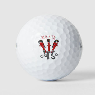 Pelotas De Golf Personalizado de humor de herramientas monstruosas