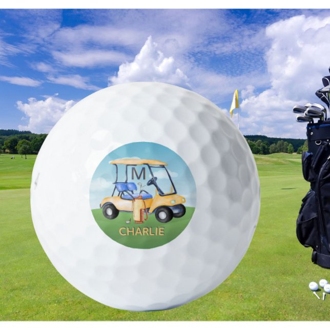 Pelotas De Golf Personalizado de los clubes de carretillas Nombre  (Subido por el creador)