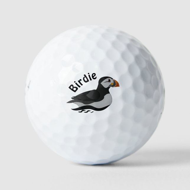 Pelotas De Golf Personalizado de natación de atún rojo del Atlánti (Anverso)
