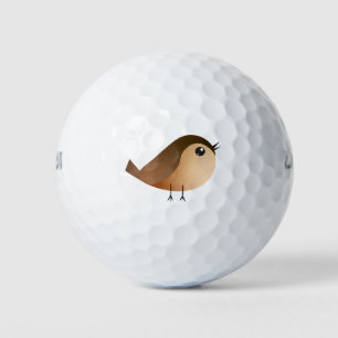 Pelotas De Golf Personalizado de pájaro de Sparrow