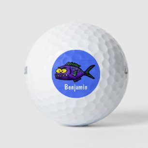 Pelotas De Golf Personalizado de pescado piraña