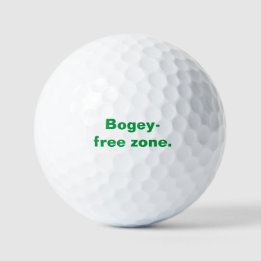 Pelotas De Golf Personalizado de zona libre de Bogey