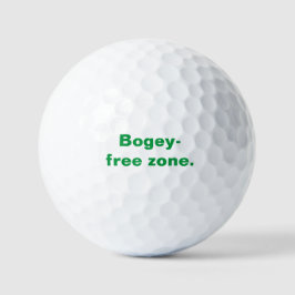 Pelotas De Golf Personalizado de zona libre de Bogey
