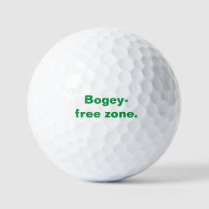Pelotas De Golf Personalizado de zona libre de Bogey