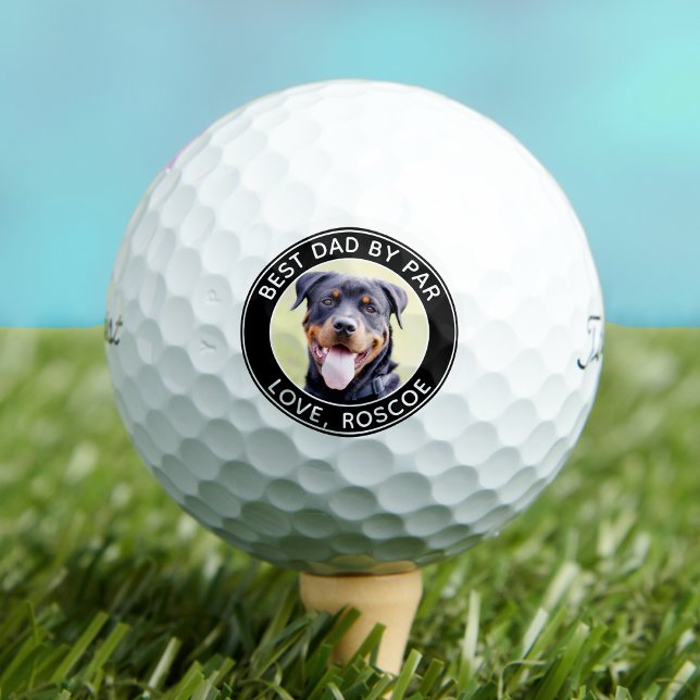 Pelotas De Golf Personalizado DOG Foto Mejor DAD De Par Callaway (Subido por el creador)