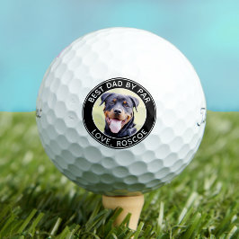 Pelotas De Golf Personalizado DOG Foto Mejor DAD De Par Titleist