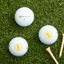 Pelotas De Golf Personalizado '¡Encárguenme ahora!' Taylor Made TP