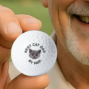 Pelotas De Golf Personalizado Enfrenta Al Mejor Papá Gato Por Par