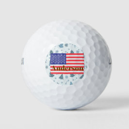 Pelotas De Golf personalizado Esperanza Unida Nación Fuerte.