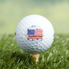 Pelotas De Golf personalizado Esperanza Unida Nación Fuerte.